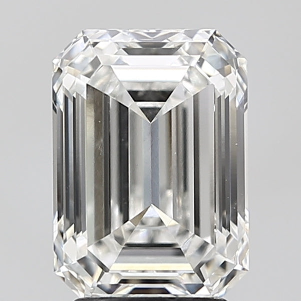 3.01 ct Emerald F VVS2 IGI Certified Lab Grown Diamond