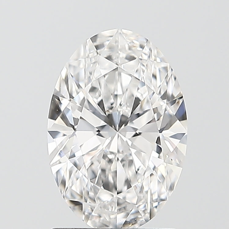 1.22 ct Oval D VVS2 IGI Certified Lab Grown Diamond
