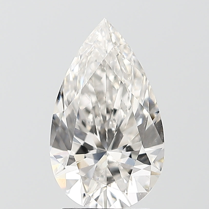 2.10 ct Pear F VVS2 IGI Certified Lab Grown Diamond