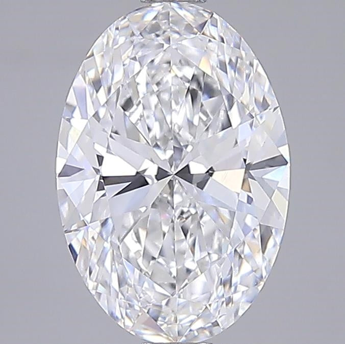 2.09 ct Oval D VVS2 IGI Certified Lab Grown Diamond