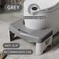 Comfort Toilet Stool for Adult Kids Pregnant Women, Squatting Aid Footstool.