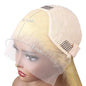 13x4 13x6 HD Transparent 613 Honey Blonde Lace Front Human Hair Wigs Raw Brazilian Straight Lace Frontal Wig Remy Human Hair