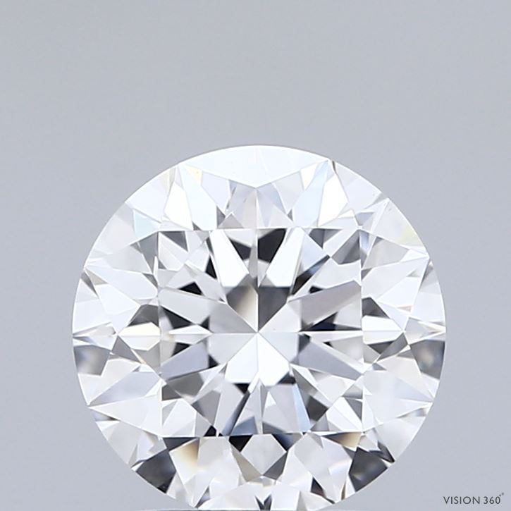 2.03 ct Round E VVS2 IGI Certified Lab Grown Diamond