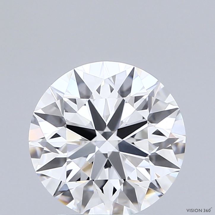 2.01 ct Round D VVS2 IGI Certified Lab Grown Diamond