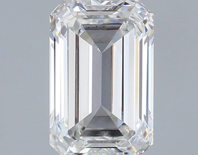 1.48 ct Emerald F VVS2 IGI Certified Lab Grown Diamond