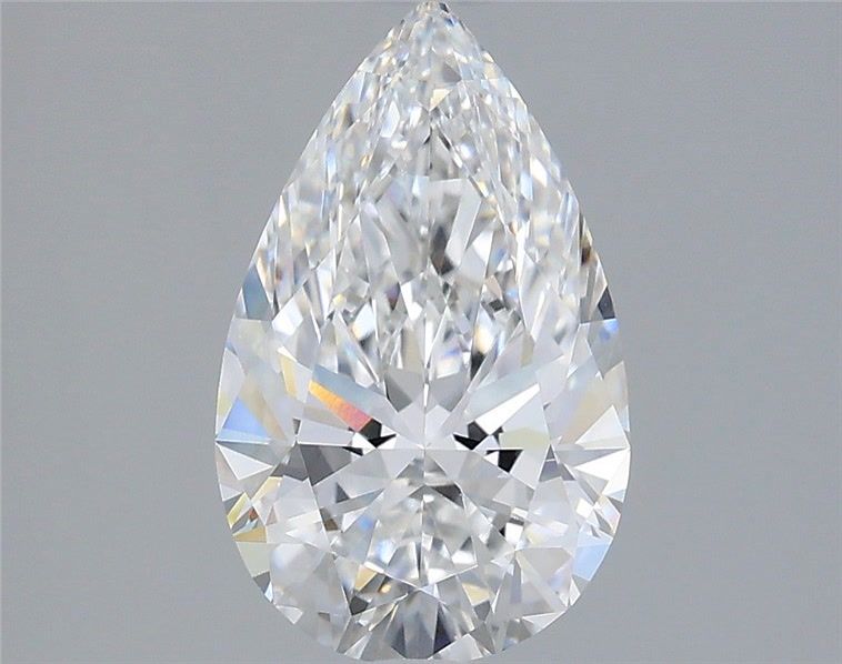 2.10 ct Pear D VVS1 IGI Certified Lab Grown Diamond