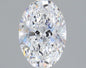 1.58 ct Oval D VVS2 IGI Certified Lab Grown Diamond