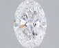 1.59 ct Oval D VVS2 IGI Certified Lab Grown Diamond