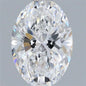 1.08 ct Oval D VVS2 IGI Certified Lab Grown Diamond