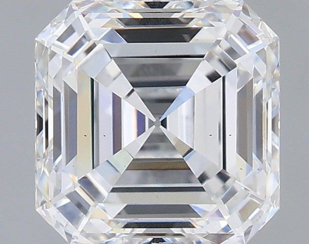 2.07 ct Square Emerald D VS2 IGI Certified Lab Grown Diamond