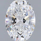 1.10 ct Oval D VVS2 IGI Certified Lab Grown Diamond