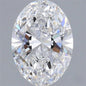 1.59 ct Oval D VVS2 IGI Certified Lab Grown Diamond
