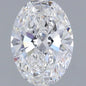 1.09 ct Oval D VVS2 IGI Certified Lab Grown Diamond