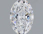 1.10 ct Oval D VVS2 IGI Certified Lab Grown Diamond