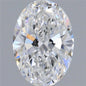 1.05 ct Oval D VVS2 IGI Certified Lab Grown Diamond