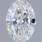 1.09 ct Oval D VVS2 IGI Certified Lab Grown Diamond