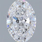 1.08 ct Oval D VVS2 IGI Certified Lab Grown Diamond