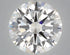 5.00 ct Round F VVS2 IGI Certified Lab Grown Diamond