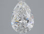 2.10 ct Pear D VVS2 IGI Certified Lab Grown Diamond