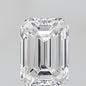 1.95 ct Emerald D VVS2 IGI Certified Lab Grown Diamond