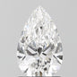 1.37 ct Pear D VVS2 IGI Certified Lab Grown Diamond