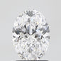 1.30 ct Oval D VVS2 IGI Certified Lab Grown Diamond