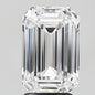 3.04 ct Emerald D VVS2 IGI Certified Lab Grown Diamond