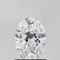 1.09 ct Oval D VVS2 IGI Certified Lab Grown Diamond