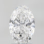 2.05 ct Oval D VVS2 IGI Certified Lab Grown Diamond