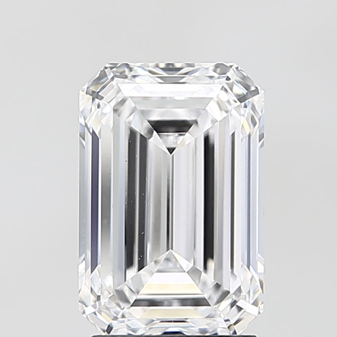 3.05 ct Emerald D VVS2 IGI Certified Lab Grown Diamond