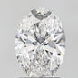 2.03 ct Oval E VVS1 IGI Certified Lab Grown Diamond