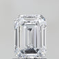1.54 ct Emerald F VVS1 IGI Certified Lab Grown Diamond