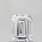 1.10 ct Emerald E VVS1 IGI Certified Lab Grown Diamond