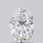 1.12 ct Oval D VVS2 IGI Certified Lab Grown Diamond