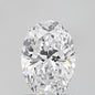 1.12 ct Oval D VVS2 IGI Certified Lab Grown Diamond