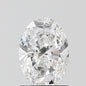 1.08 ct Oval D VVS2 IGI Certified Lab Grown Diamond