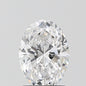 1.08 ct Oval D VVS2 IGI Certified Lab Grown Diamond