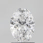 1.08 ct Oval D VVS2 IGI Certified Lab Grown Diamond