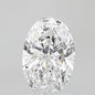 1.03 ct Oval D VVS2 IGI Certified Lab Grown Diamond