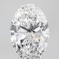 1.08 ct Oval D VVS2 IGI Certified Lab Grown Diamond