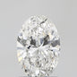 1.08 ct Oval E VVS2 IGI Certified Lab Grown Diamond