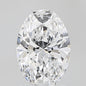 1.48 ct Oval D VVS2 IGI Certified Lab Grown Diamond