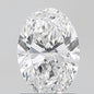 1.10 ct Oval D VVS2 IGI Certified Lab Grown Diamond