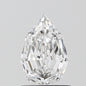 1.21 ct Pear D VVS2 IGI Certified Lab Grown Diamond
