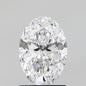 1.06 ct Oval D VVS2 IGI Certified Lab Grown Diamond