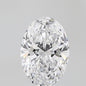 1.08 ct Oval D VVS2 IGI Certified Lab Grown Diamond