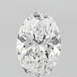 1.22 ct Oval D VVS2 IGI Certified Lab Grown Diamond
