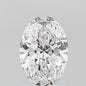 1.09 ct Oval D VVS2 IGI Certified Lab Grown Diamond