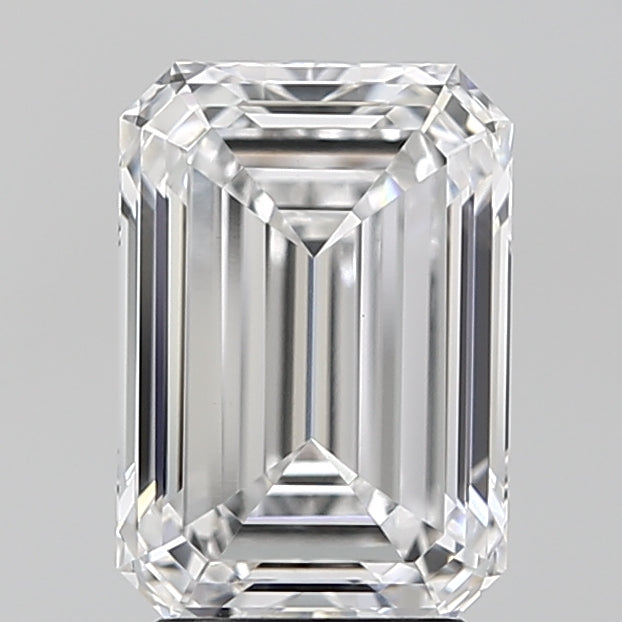 3.01 ct Emerald D VVS2 IGI Certified Lab Grown Diamond