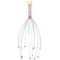 1PC Octopus Head Massager Stainless Steel Engraved Head Relaxer Brain Massage Claw Scalp Scratcher Itch Reliever Random Color